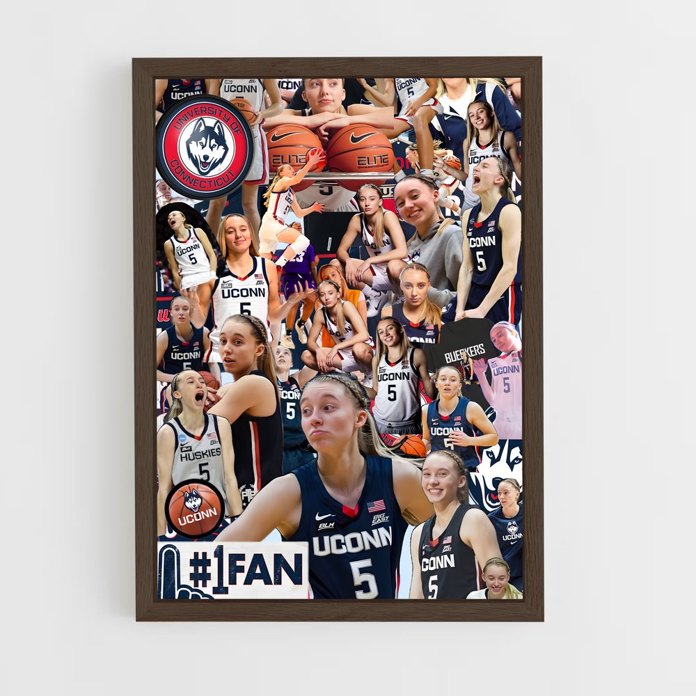 Poster Uconn Legends – affiche Basketball (vue 5)